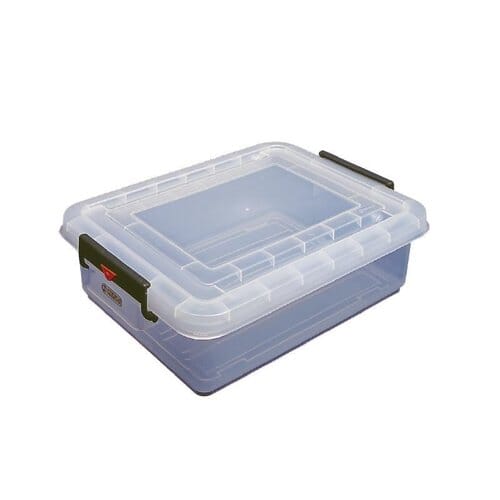 Caja de almacenamiento con tapa Araven 30L J243