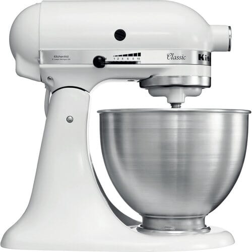 KitchenAid Classic 5K45SSEWH blanca 4,3L J400