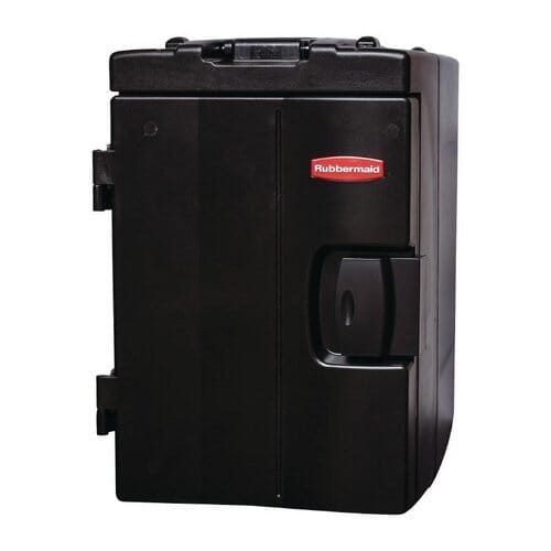 Contenedor isotérmico Catermax negro Rubbermaid 89L L702