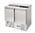 Mesa de preparación refrigerada ensalada ECO 240L SH900 Gastro Hero