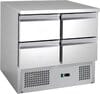 Mesa refrigerada mini 4 cajones GN1/1 ECO 220L SH901-4D Gastro Hero