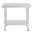 Mesa de trabajo de acero inoxidable Vogue 900 x 600mm T375