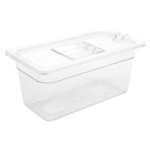 Cubeta policarbonato Vogue GN 1/3 transparente 150mm U234