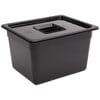 Cubeta policarbonato Vogue GN 1/3 negro 200mm U465