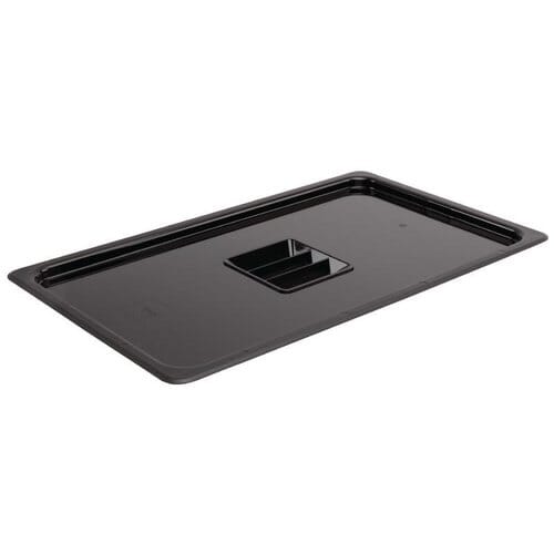Tapa Gastronorm policarbonato Vogue negro GN1/1 U474