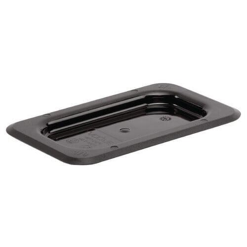 Tapa Gastronorm policarbonato Vogue negro GN1/9 U479