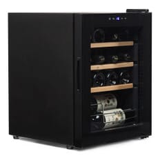 Vinoteca Vinobox 24 Pro 24 botellas, de 5 °C a 18 °C, 85 W, 5 baldas de  madera extraíble