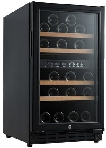 Vinoteca Vinobox 40 2T negra V40GC2TN