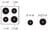Cocina eléctrica 4 placas horno eléctrico 700mm BASICLINE 65145 Bergman