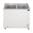 Arcón congelador con puertas de vidrio Polar 200Ltr GM498