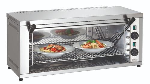 Grill salamandra de dos zonas Bartscher 600-2Z 400V 100528