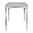Mesa cuadrada acero inoxidable 60cm Bolero CG837