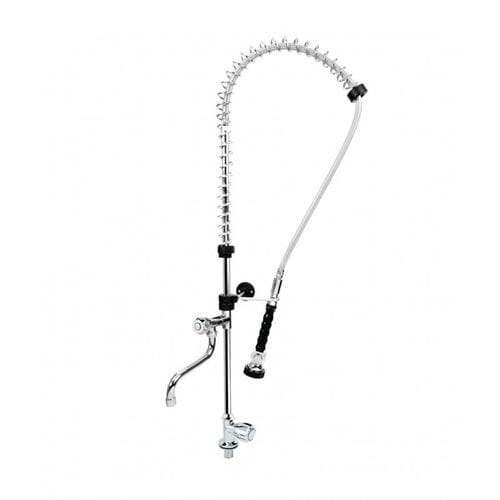 Grifo de ducha 1 agua 1 orificio sobremesa con grifo auxiliar 021023 Clima Hosteleria