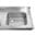 Fregadero industrial pila derecha con estante 1200 x 600 mm 10199 Vaiotec