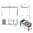 Fregadero industrial doble pila derecha con estante 1600 x 600 mm 10202 Vaiotec