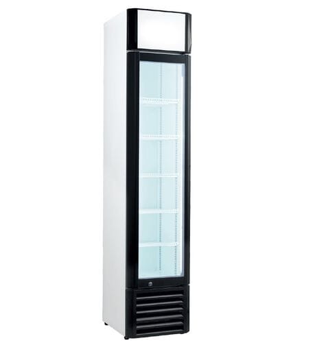 Congelador expositor slim line 160L FSL-160 Clima Hosteleria