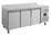 Mesa refrigerada con peto 3 puertas GN1/1 EASYLINE 417L 10008 Vaiotec