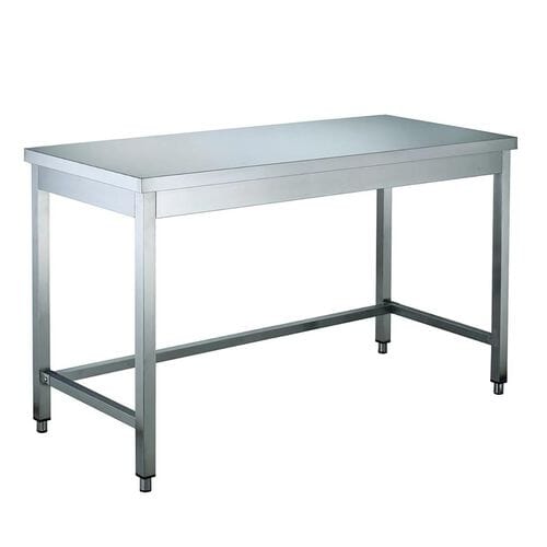 Mesa de trabajo acero inoxidable EASYLINE 800 x 600mm 10125 Vaiotec