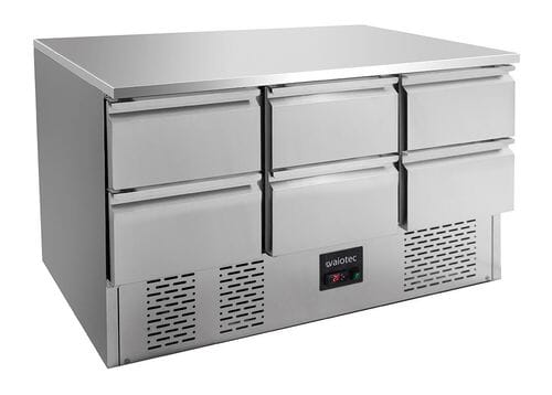 Mesa refrigerada mini 6 cajones GN1/1 EASYLINE 368L 10016 Vaiotec