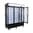 Frigorífico expositor 3 puertas abatibles panel iluminado 1500L ECO GKS-1500KT Gastro Hero