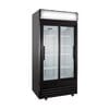 Frigorífico expositor 2 puertas correderas panel iluminado 630L ECO SC-630FS Gastro Hero