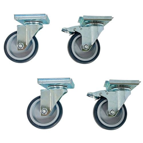 Kit de ruedas para frigoríficos y congeladores de 1 y 2 puertas serie EASYLINE Vaiotec 80002