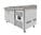 Mesa refrigerada para preparación de pizza 2 puertas mármol gris EASYLINE 390L 10023 Vaiotec