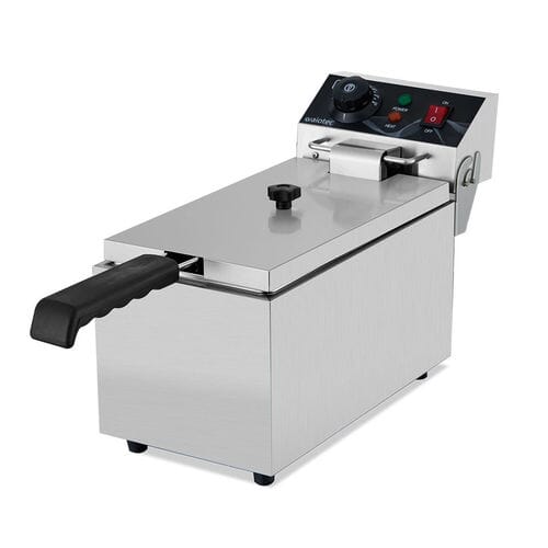 Freidora eléctrica profesional de acero inoxidable 1x 6 litros 11029 Vaiotec