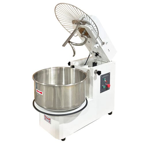 Amasadora de espiral con cubeta extraíble, 50 litros / 42 kg, 400 V, 10575 Vaiotec