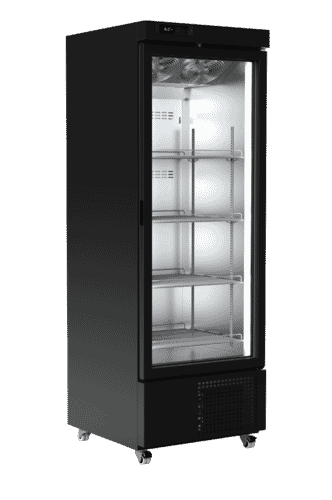 Wondercool Classic Black Plus | Superenfriador expositor para bebidas hasta -8 °C