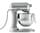 KitchenAid Heavy Duty plateada 5KSM70JPX 6,6L A150098