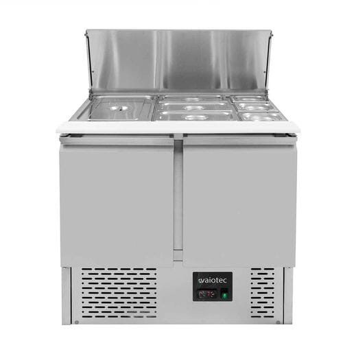 Mesa refrigerada para preparación de ensalada 2 puertas 240L EASYLINE 10017 Vaiotec