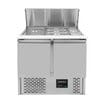 Mesa refrigerada para preparación de ensalada 2 puertas 240L EASYLINE 10017 Vaiotec