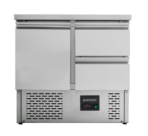 Mesa refrigerada mini 2 puertas y 2 cajones GN1/1 EASYLINE 240L 11732 Vaiotec