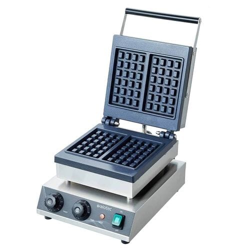 Gofrera profesional de forma cuadrada "Bruselas" 2 kW EASYLINE 10596 Vaiotec