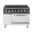 Cocina de gas 6 fuegos con horno 700 mm 43,2 kW EASYLINE 11506 Vaiotec