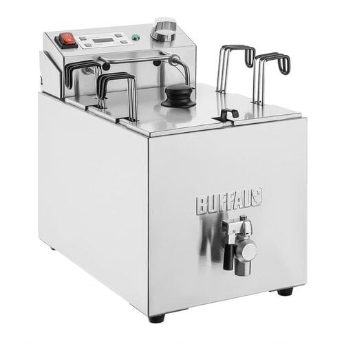 Cocedor de pasta profesional con 4 cestas y temperizador 8 litros CU630 Buffalo