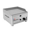 Plancha a gas de acero rectificado 496x398x330mm GGN-500 Clima Hostelería