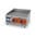 Plancha a gas de acero rectificado 655x570x370mm GG-600 Clima Hostelería