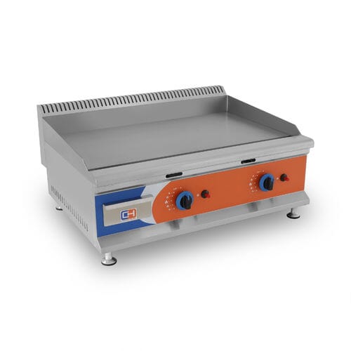 Plancha a gas de acero rectificado 805x570x370mm GG-750 Clima Hostelería
