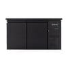 Botellero refrigerado trasbarra negro con 2 puertas EASYLINE 280L 11760 Vaiotec