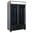 Frigorífico expositor de 2 puertas negro panel iluminado 1040L EASYLINE 11947 Vaiotec