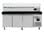 Mesa refrigerada para pizza, 3 puertas, 580 L, 800 mm, vitrina de ingredientes GN 1/4, Vaiotec 11267