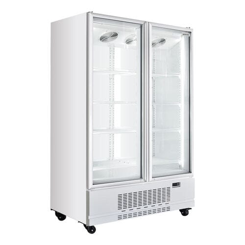 Armario expositor refrigerado bebidas 870L blanco 2 puertas Vaiotec Topline 12720
