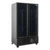 Armario expositor refrigerado bebidas 1040L negro 2 puertas Vaiotec Topline 12726